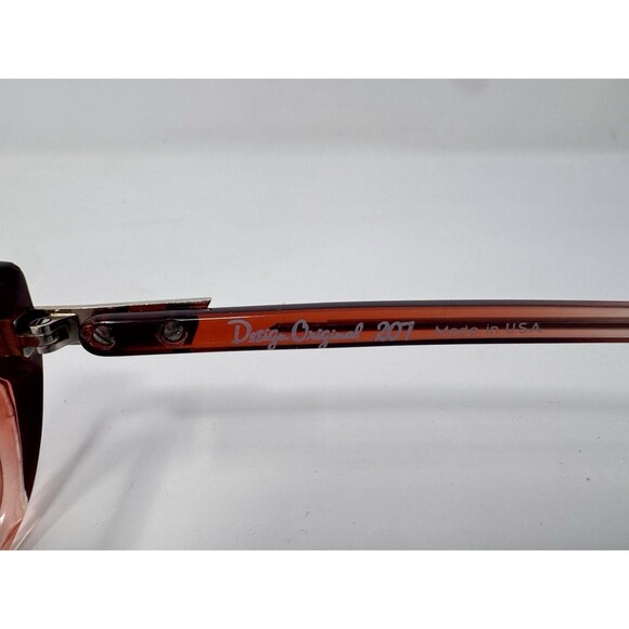 Vintage American Optical AO207 Eyeglass Frames Only 50-17-130 Pink USA main image 8